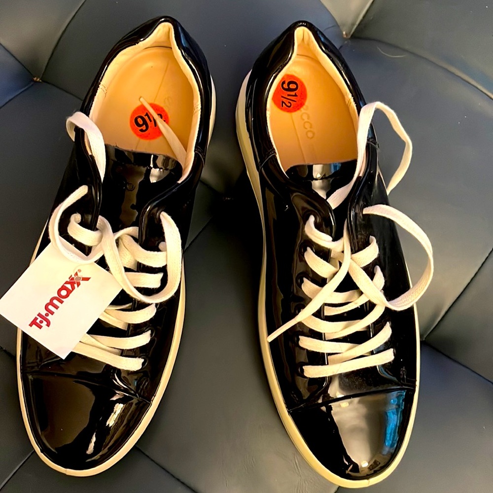 Black Patten Leather